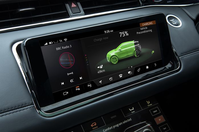 Range Rover Evoque A Hibrit Motor Geldi