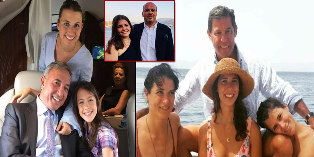 Kızlarına özel kutlama...