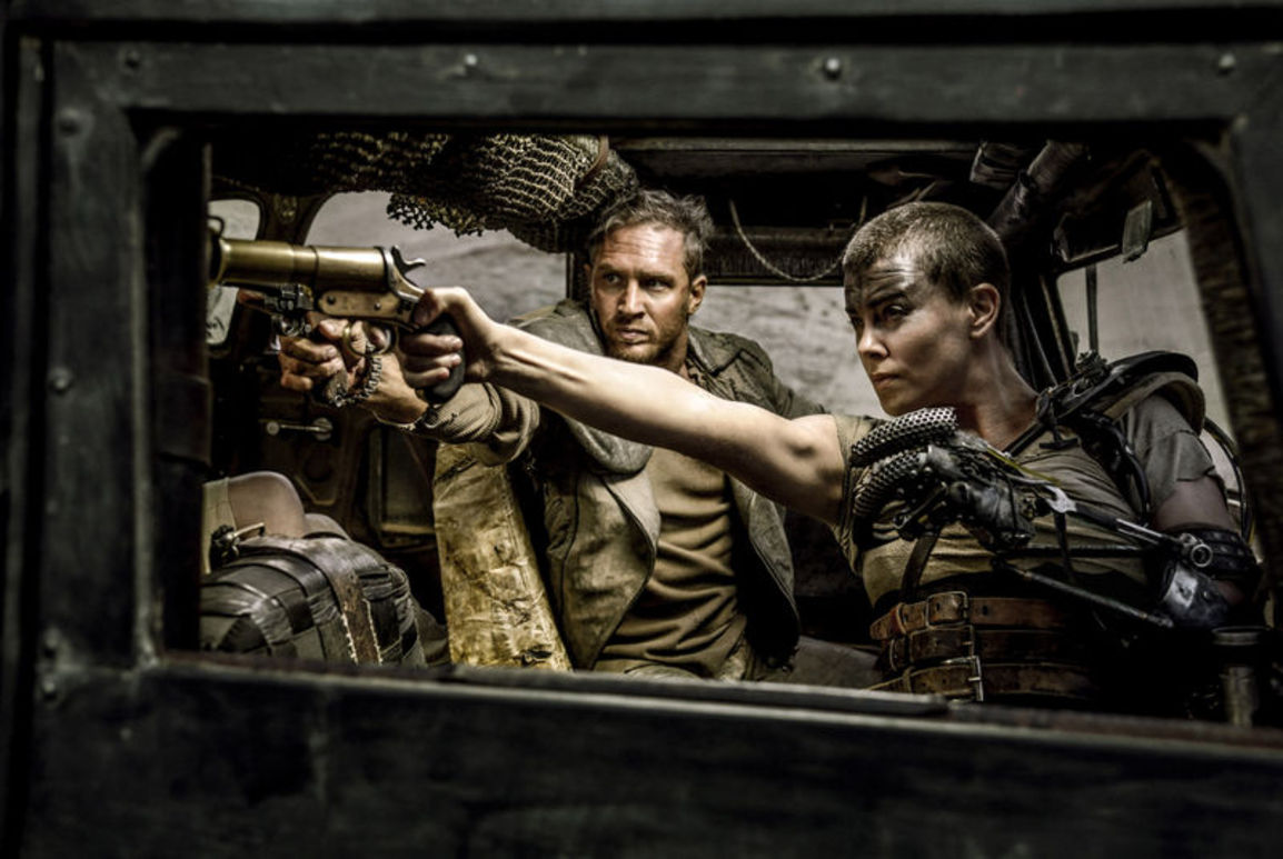 Mad Max-Fury Road'da Tom Hardy ve Chralize Theron başrolleri paylaşmıştı.