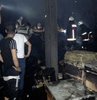 Mersin’in Erdemli ilçesinde limon sandığı deposunda çıkan yangın itfaiye ekiplerince söndürüldü
