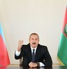 Fuzuli şehrinin Ermeni işgalinden kurtarıldığını açıklayan Azerbaycan Cumhurbaşkanı Aliyev, Ermenistan