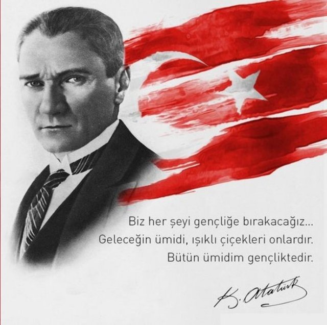 29 Ekim Cumhuriyet Bayramı mesajları 2020! Atatürk ve Türk Bayraklı Cumhuriyet bayramı mesajları resimli