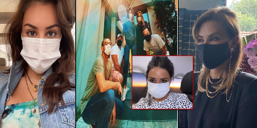 Sosyeteden maskeli paylaşım