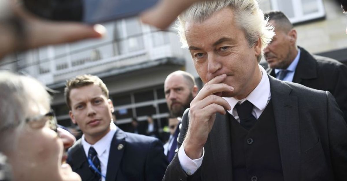 Breaking news!  Criminal complaint by President Erdoğan against Wilders