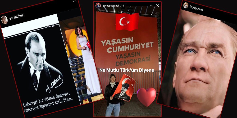 Cumhuriyet coşkusu...