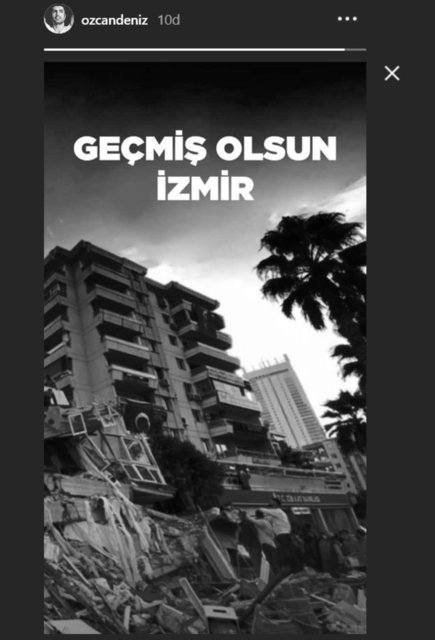 Ünlülerden İzmir depremi paylaşımları - Magazin haberleri