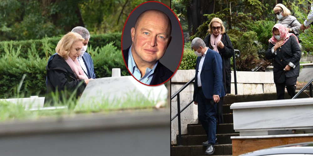 Doğum gününü mezarı başında kutladı!