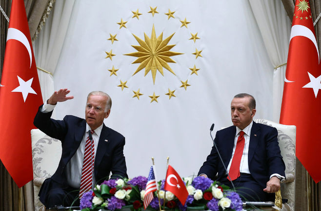 Joe Biden'ın Türkiye'yi son ziyaretinden bir kare