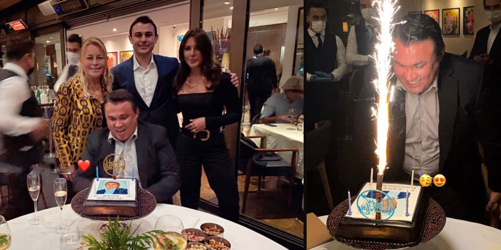 Yeni yaşa ailece kutlama...