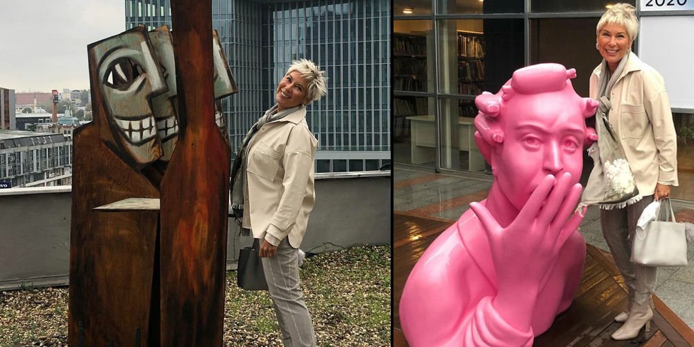 Açık havada sanat...