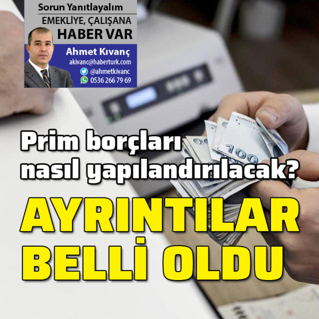 Adım adım prim borçlarına yapılandırma