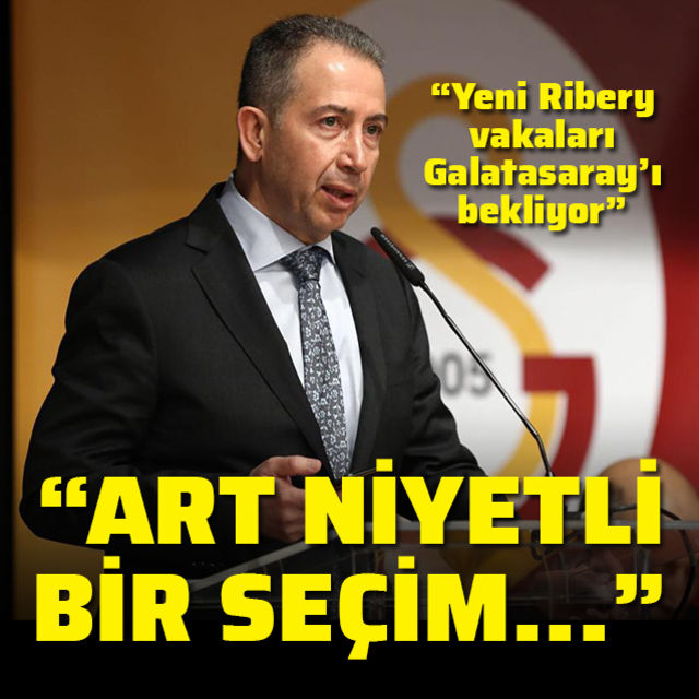 "Art niyetli bir seçim..."