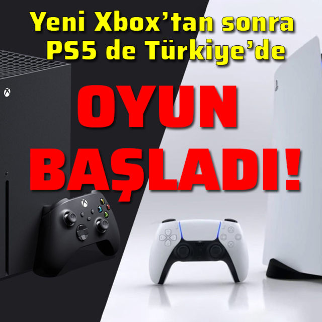 PlayStation 5 Türkiye'de!