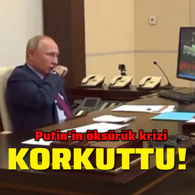 Putin korkuttu: Konferansta öksürük krizine girdi!