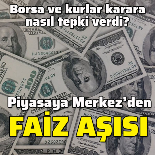 Faiz artırımı sonrası piyasalarda son durum