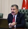 Sağlık Bakanı Fahrettin Koca, yeni tip koronavirüs (Kovid-19) salgınına ilişkin Bursa, Kocaeli ve Gaziantep