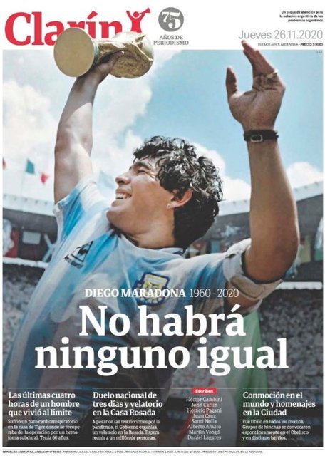 Son dakika Maradona haberleri: Maradona'nın ölümü manşetlerde!