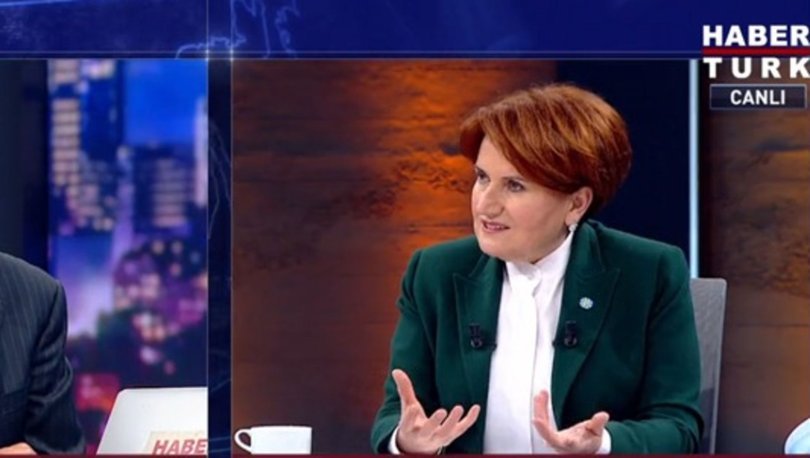 İYİ Parti Genel Başkanı Meral Akşener, Habertürk TV'de Fatih Altaylı'nın sorularını yanıtladı