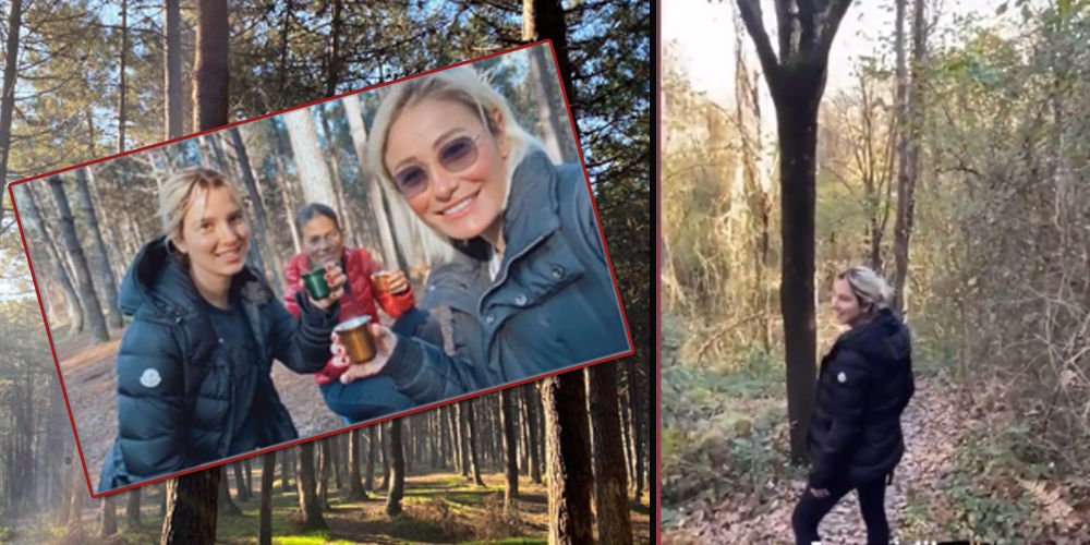 Sabancı doğada yürüdü