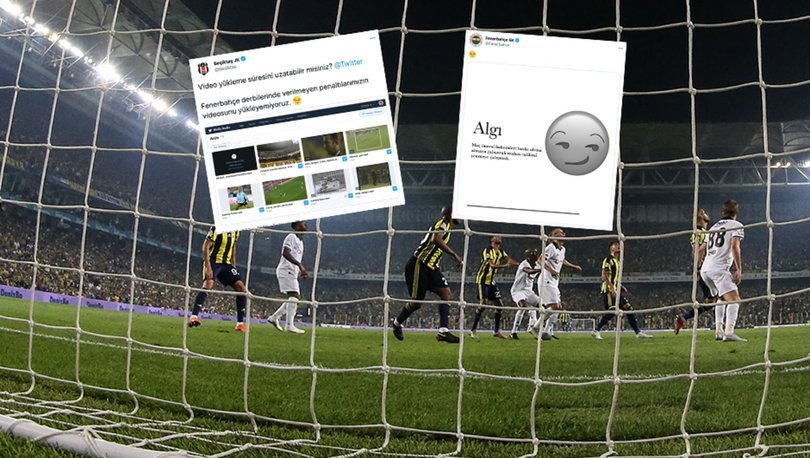 Fenerbahçe - Beşiktaş derbi ateşi Twitter'da yandı! - Haberler
