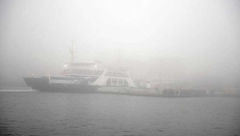 Çanakkale Boğazı'nda yoğun sis! Çift yönlü çıkışlar kapatıldı - HABERLER