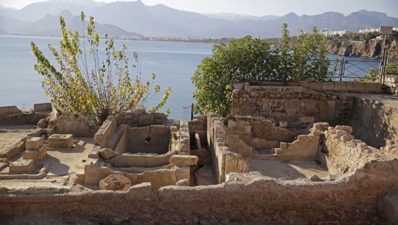 Antalya'da arkeolojik kazıda buz fabrikası kalıntıları ortaya çıkarıldı