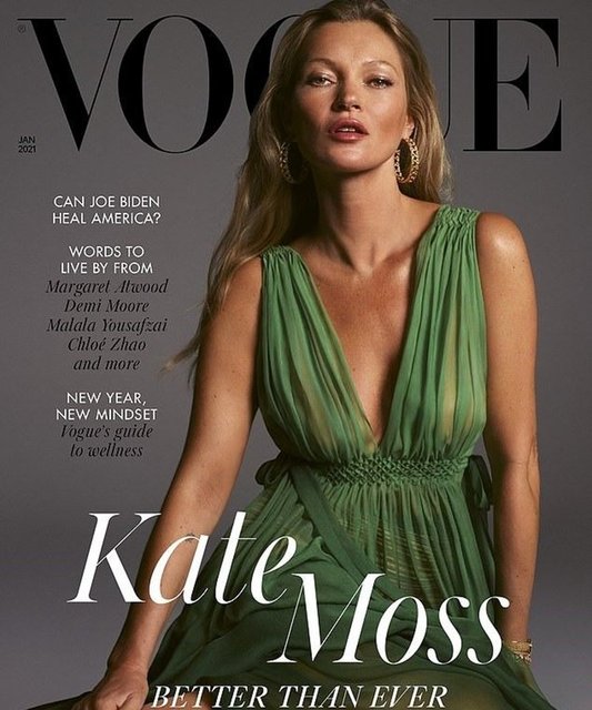 Kate Moss'dan 28 yıl sonra aynı poz - Magazin haberleri