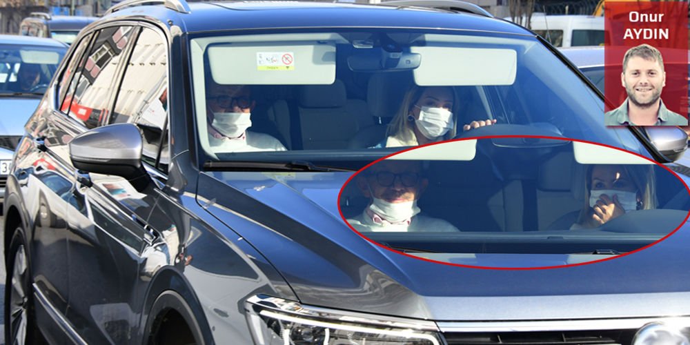 Gülman sevgilisiyle trafikte!