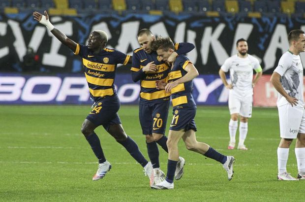Ankaragücü 7 gollü maçta siftah yaptı!