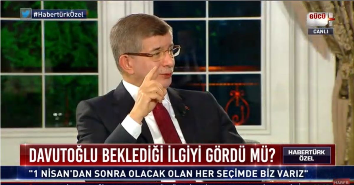 gelecek partisi genel baskani ahmet