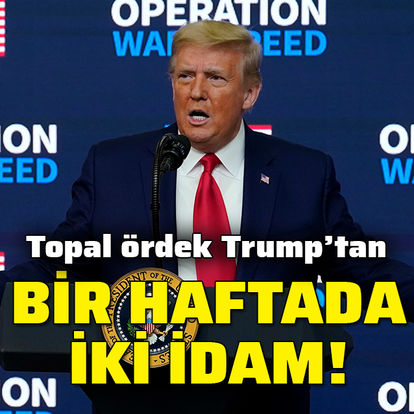 Topal Ordek Trump Tan Bir Haftada Ikinci Idam Dunya Haberleri