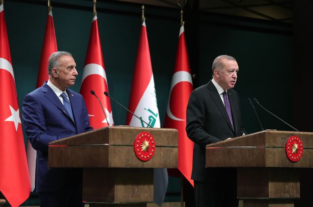 Cumhurbaşkanı Erdoğan ve Irak Başbakanı'ndan ortak açıklama