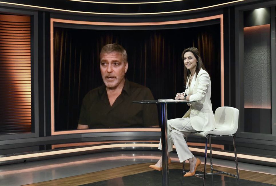 George Clooney, Aysun Öz'e konuştu...