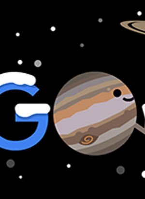 2020 Kışı ve Çifte Gezegen doodle oldu! - 21 Aralık Jüpiter ve Satürn buluşması saat kaçta, ne zaman başlayaca