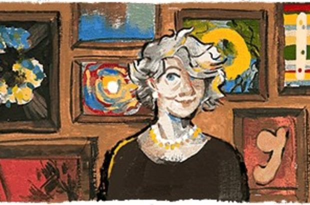 Google'dan Aliye Berger'e özel doodle
