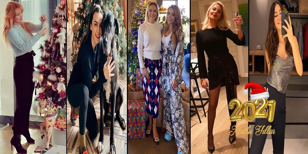 Hanımların yılbaşı coşkusu...