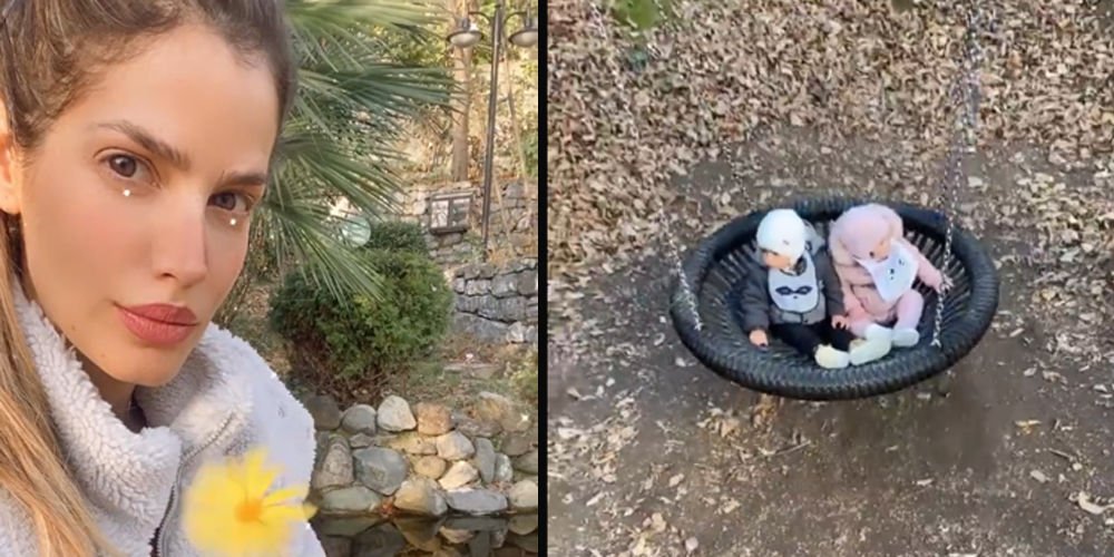 İkizlerle doğa yürüyüşü...