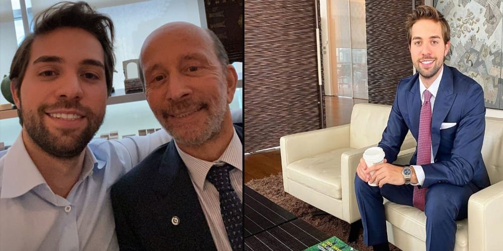 Baba-oğul iş başında...