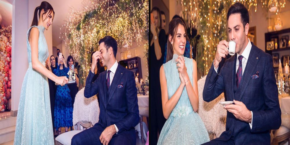 Alkoçlar'dan nişanlısına tuzlu kahve...