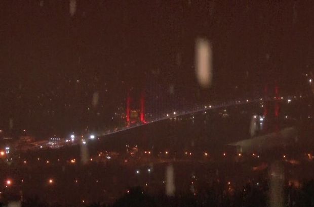 İstanbul'da kar başladı! Sadece 20 günlük...