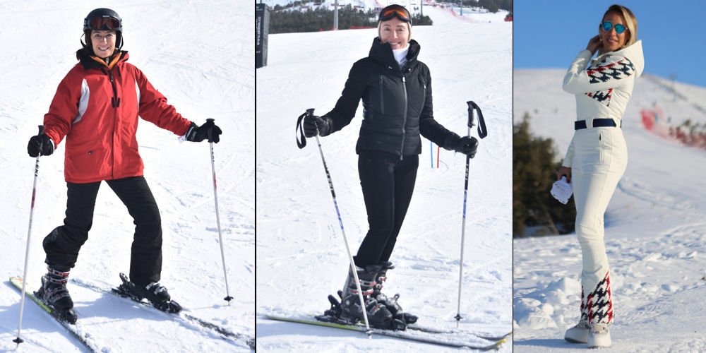 Palandöken'de kayak keyfi...