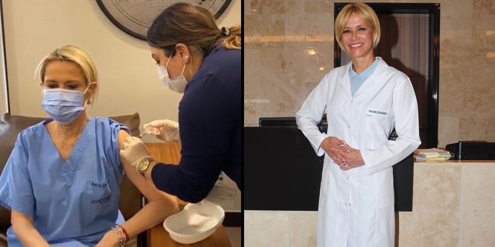 Kavak aşı yaptırdı!