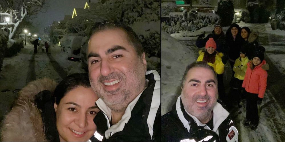 Ayayadın Ailesi'nin kar keyfi...