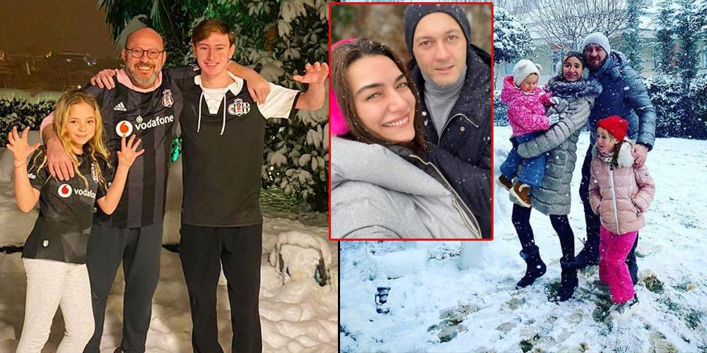 İstanbul'da kış manzaraları...