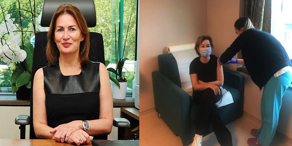 Koronavirüs aşısı oldu!