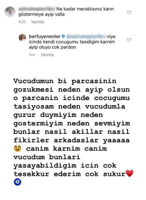 Berfu Yenenler'i sinirlendiren yorum! "Ne kadar meraklısınız..." - Magazin haberleri