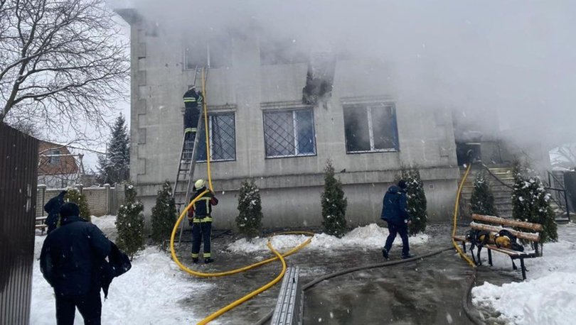 Ukrayna'da huzurevinde yangın: 15 ölü, 5 yaralı
