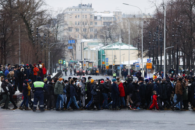 İSYAN! Son dakika: Rusya'da muhalifler sokaklara döküldü