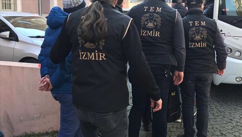 İzmir'de terör örgütü YPG/PKK'ya yönelik operasyonda iki kişi gözaltına alındı