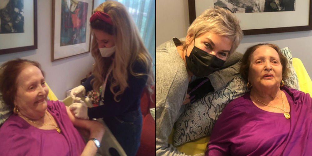 Alaton'un annesi aşı oldu!